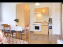 Appartements Ivan - 300 m from sea: A3(2), A4(2), SA5(2), A6(2) Nin - Riviera de Zadar  - Appartement - A3(2): cuisine salle à manger