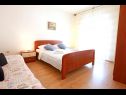 Appartements Nika - nice garden: A1(2), A2(4+1), A3(6), A4(2) Nin - Riviera de Zadar  - Appartement - A2(4+1): chambre &agrave; coucher