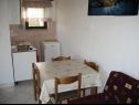 Appartements Kuzma - afordable A1(2+2), A2(3), SA3(2) Nin - Riviera de Zadar  - Appartement - A2(3): cuisine salle à manger