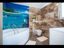 Maisons de vacances Tome - comfortable & modern: H(6) Nin - Riviera de Zadar  - Croatie  - H(6): salle de bain W-C
