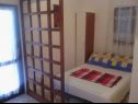 Appartements Vjeko - 200 m from sea: 1 - A1(2+2), 2 - B1(2+2) Nin - Riviera de Zadar  - Appartement - 2 - B1(2+2): chambre &agrave; coucher