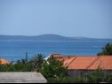 Appartements Mediteran - private parking: A1(2+1) Privlaka - Riviera de Zadar  - vue sur la mer
