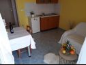 Appartements Mediteran - private parking: A1(2+1) Privlaka - Riviera de Zadar  - Appartement - A1(2+1): cuisine salle à manger