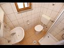 Appartements Armitage - family friendly: A1(4), A2(4+1), A3(2+1), A4(2+1), A5(2+1) Privlaka - Riviera de Zadar  - Appartement - A3(2+1): salle de bain W-C