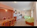Appartements Mlađo - swimming pool: A1(4+2), A2(4+2), A3(2+2), A4(2+2) Privlaka - Riviera de Zadar  - Appartement - A1(4+2): cuisine salle à manger