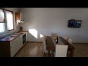 Appartements Summer Sun SA1(2+1), A2(2+2), A3(4+2), A4(4+2) Privlaka - Riviera de Zadar  - Appartement - A3(4+2): cuisine salle à manger
