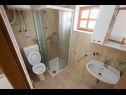 Appartements Armitage - family friendly: A1(4), A2(4+1), A3(2+1), A4(2+1), A5(2+1) Privlaka - Riviera de Zadar  - Appartement - A1(4): salle de bain W-C