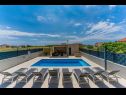 Maisons de vacances Ivana - with a private pool: H(8) Privlaka - Riviera de Zadar  - Croatie  - terrasse