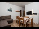 Appartements Armitage - family friendly: A1(4), A2(4+1), A3(2+1), A4(2+1), A5(2+1) Privlaka - Riviera de Zadar  - Appartement - A2(4+1): salle &agrave; manger