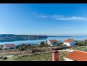 Appartements Adriatic - with beautiful garden: A1(2), A2(2), A3(2+2) Rtina - Riviera de Zadar  - Appartement - A1(2): vue de la terrasse