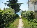 Appartements Dream - nearby the sea: A1-small(2), A2-midldle(2), A3-large(4+1) Seline - Riviera de Zadar  - cour