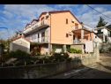 Appartements Mirja - 130 m from sea: A1(8+1) Starigrad-Paklenica - Riviera de Zadar  - maison