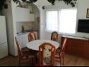 Appartements Let - 5 m from sea : A1(4), A4(4) Sukosan - Riviera de Zadar  - Appartement - A4(4): cuisine salle à manger