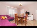Appartements Dama - 10 m from beach: A1(6+1) Sukosan - Riviera de Zadar  - Appartement - A1(6+1): séjour