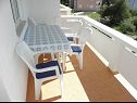 Appartements VINK - 80 m from beach A2(4), A3(4), A4(4) Vir - Riviera de Zadar  - Appartement - A3(4): terrasse couverte