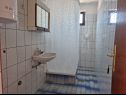 Chambres Mat - 300 m from sea: R1(2), R3(3), R4(3) Vir - Riviera de Zadar  - Chambre - R4(3): salle de bain W-C