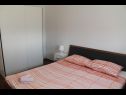 Appartements Snjeza - 80 m from beach: A1 Studio (4), A2 Apartman (2+2) Vir - Riviera de Zadar  - Appartement - A1 Studio (4): chambre &agrave; coucher
