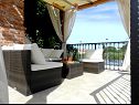 Maisons de vacances Daniela - sweet house near beach: H(2) Zadar - Riviera de Zadar  - Croatie  - H(2): terrasse