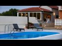 Maisons de vacances Isabell - with swimming pool: H(8+2) Zaton (Zadar) - Riviera de Zadar  - Croatie  - piscine