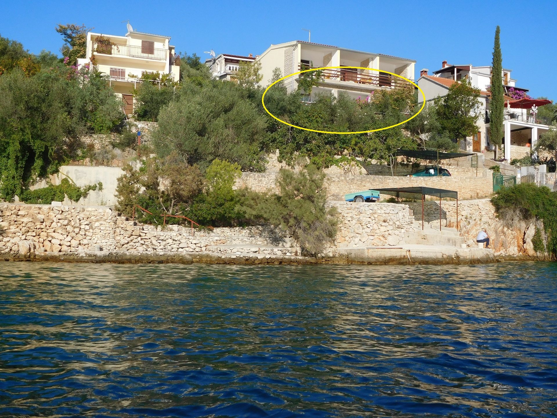 Appartements Ivan  - 15 m from beach: A1(7), SA2(2), A3(2+1) Vinisce - Riviera de Trogir 
