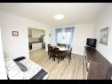 Appartements Sveto - 400 m from beach: A1(4) Biograd - Riviera de Biograd  - Appartement - A1(4): séjour