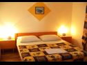 Appartements Nebo - 80 m from beach: A1 Zeleni (2), A2 Plavi (3), A3 Ljubicasti (4) Pakostane - Riviera de Biograd  - Appartement - A2 Plavi (3): chambre &agrave; coucher