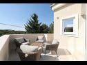 Maisons de vacances Villa Milka - heated pool: H(12) Sveti Filip i Jakov - Riviera de Biograd  - Croatie  - H(12): terrasse