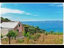 Maisons de vacances Smokovlje - sea view and vineyard H(4) Bol - Île de Brac  - Croatie  - H(4): maison