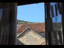 Maisons de vacances Tončica - quiet place: H(5+3) Dol (Brac) - Île de Brac  - Croatie  - H(5+3): vue de la fen&ecirc;tre (maison et environs)