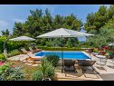 Maisons de vacances Sanda - with pool : H(14) Mirca - Île de Brac  - Croatie  - maison