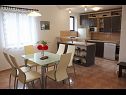 Appartements Pez - with large terrace : A1(4+1) Mirca - Île de Brac  - Appartement - A1(4+1): cuisine salle à manger
