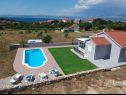 Maisons de vacances Nane Garden - house with pool : H(4+1) Mirca - Île de Brac  - Croatie  - vue
