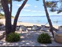 Maisons de vacances Periska - on the beach : H(4+1) Mirca - Île de Brac  - Croatie  - plage