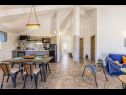 Maisons de vacances Mindful escape - luxury resort: H(4+1) Mirca - Île de Brac  - Croatie  - H(4+1): cuisine salle à manger
