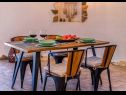 Maisons de vacances Mindful escape - luxury resort: H(4+1) Mirca - Île de Brac  - Croatie  - H(4+1): salle &agrave; manger
