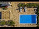 Maisons de vacances Mojo - charming resort: H(2) Mirca - Île de Brac  - Croatie  - piscine