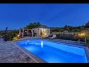 Maisons de vacances Mojo - charming resort: H(2) Mirca - Île de Brac  - Croatie  - piscine
