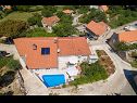 Maisons de vacances Andre - swimming pool H(6+2) Nerezisca - Île de Brac  - Croatie  - maison