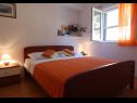 Appartements Deni - 70m from beach: A1(4+1) Baie Osibova (Milna) - Île de Brac  - Croatie  - Appartement - A1(4+1): chambre &agrave; coucher