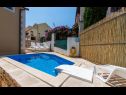 Appartements Dalis - open swimming pool: A1 kat(4+1), A2 prizemlje(4) Baie Osibova (Milna) - Île de Brac  - Croatie  - piscine