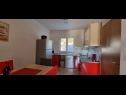 Appartements Ivano - 20 m from Sea: A1(6), A2(2+1), A3(2+1), A4(2), A5(2) Baie Osibova (Milna) - Île de Brac  - Croatie  - Appartement - A1(6): cuisine salle à manger
