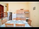 Appartements Orange - 30m from beach : A1(4) Postira - Île de Brac  - Appartement - A1(4): cuisine salle à manger