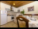 Appartements Lile - 30 m from beach: A2(4) Postira - Île de Brac  - Appartement - A2(4): cuisine salle à manger