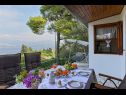 Maisons de vacances Viki - sea view terrace: H(4+1) Postira - Île de Brac  - Croatie  - terrasse