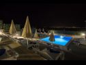 Appartements Dragan - with pool and seaview: A2(4), A3(5) Postira - Île de Brac  - piscine