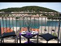 Appartements Branka - nice apartment with stunning view: A1(3) Pucisca - Île de Brac  - Appartement - A1(3): terrasse