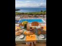 Maisons de vacances Margita - luxury with private pool: H(6) Splitska - Île de Brac  - Croatie  - H(6): terrasse