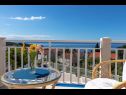 Maisons de vacances Jure - with pool: H(8+4) Sumartin - Île de Brac  - Croatie  - H(8+4): terrasse