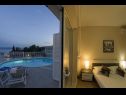 Maisons de vacances Jure - with pool: H(8+4) Sumartin - Île de Brac  - Croatie  - H(8+4): chambre &agrave; coucher