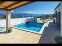 Maisons de vacances Kristiana - open swimming pool: H(7) Supetar - Île de Brac  - Croatie  - maison